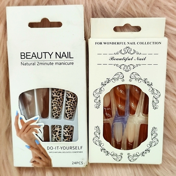 BOGO SALE!! Brand New BEAUTIFUL NAIL False Nails-XL - Picture 1 of 4